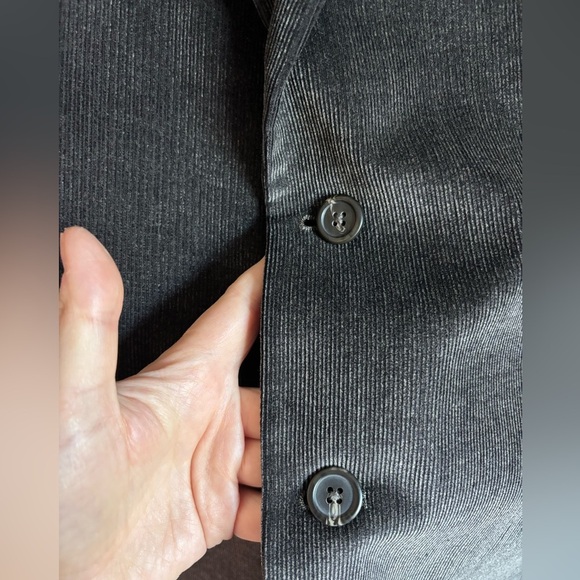 Y2K Chaps 1978 Ralph Lauren Blazer 46R Dark Brown Fine Rib Corduroy Sport Jacket - Picture 5 of 16